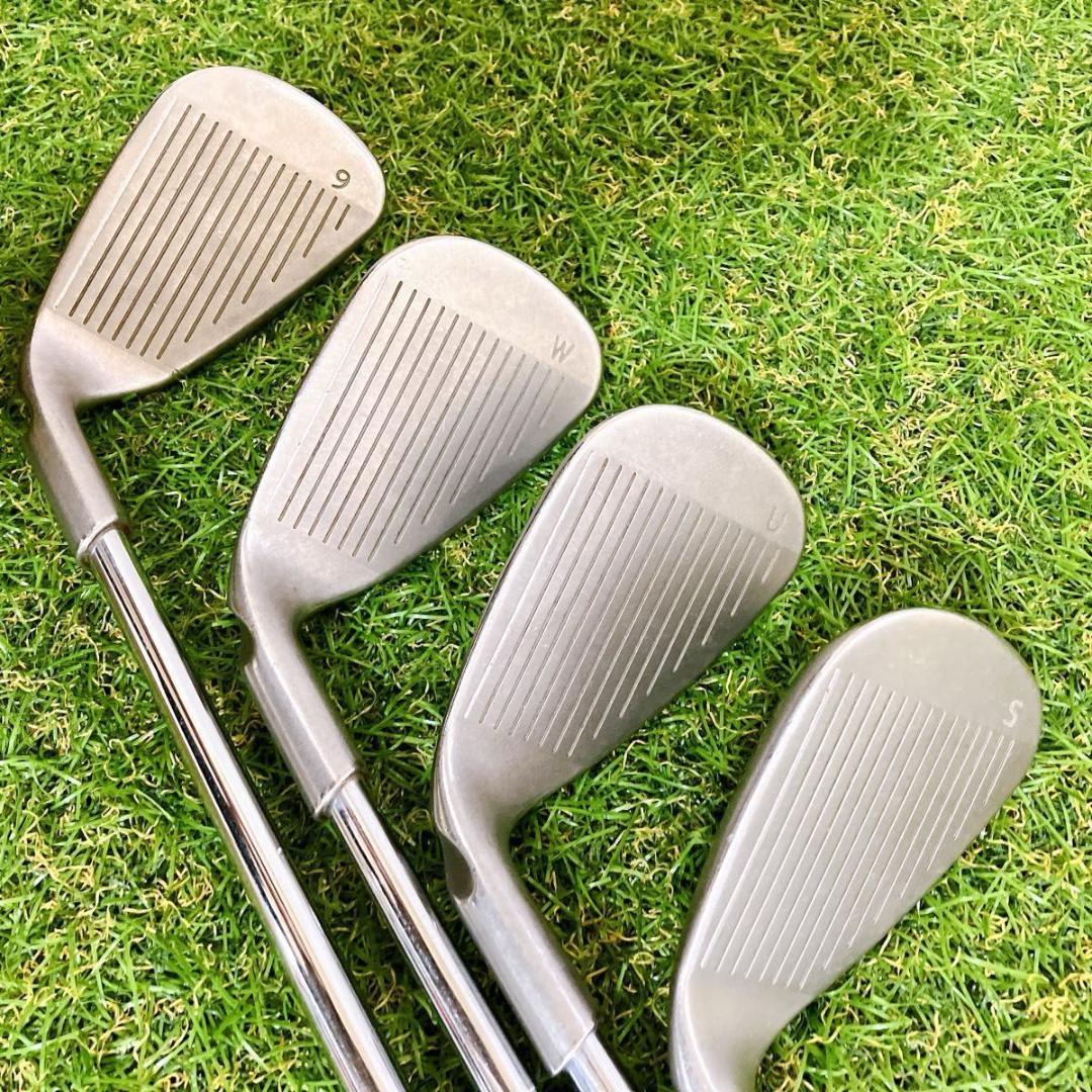 名器 PING G10 メンズアイアン 8本 赤ドット 右 R スチール 初心者
