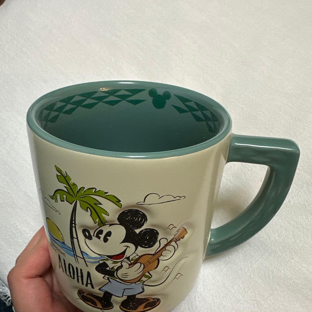 AULANI ハワイ限定　ミッキーマウス アロハ マグカップ　484ml