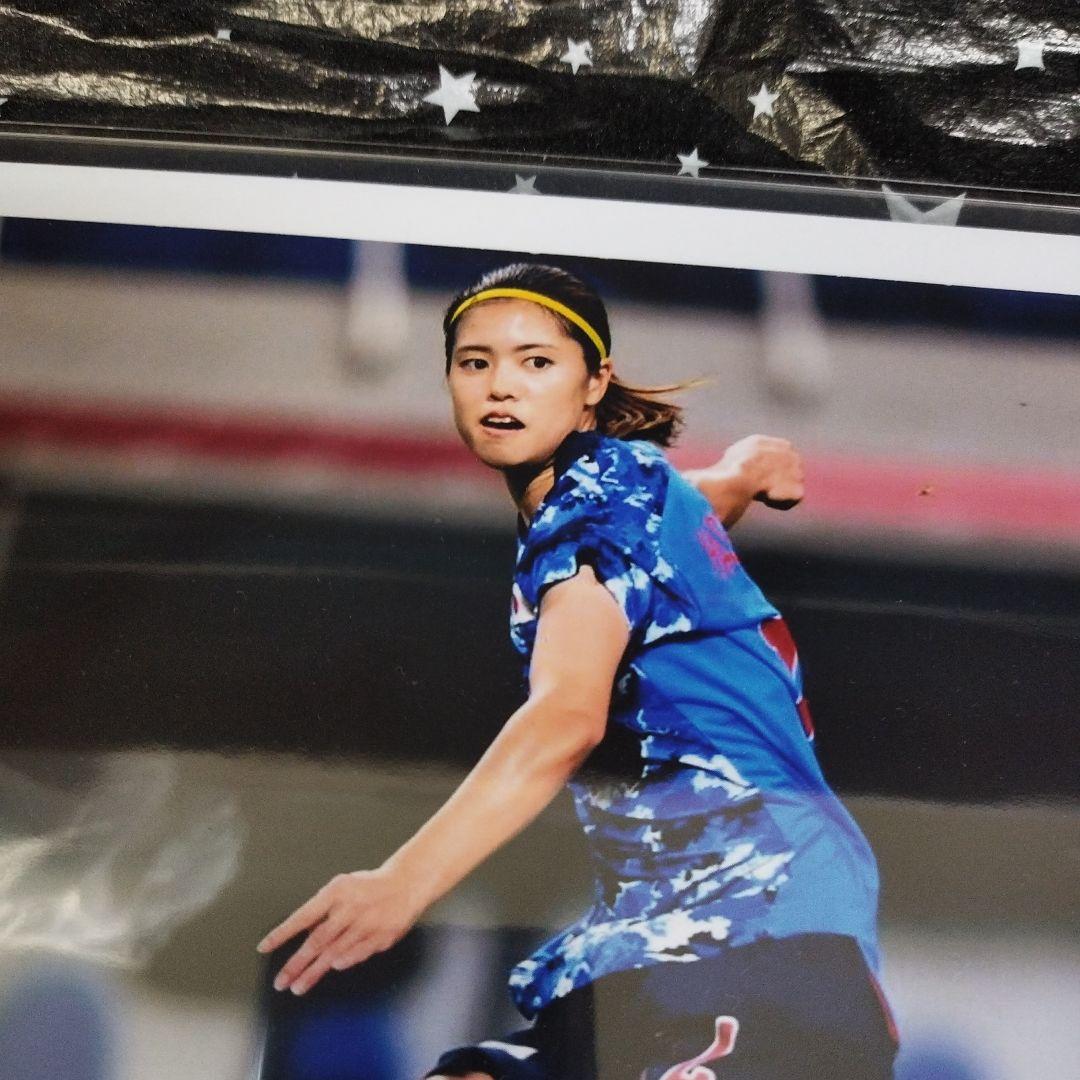 女子サッカー日本代表 なでしこジャパン　長谷川唯　直筆サイン入りフォト　証明書付