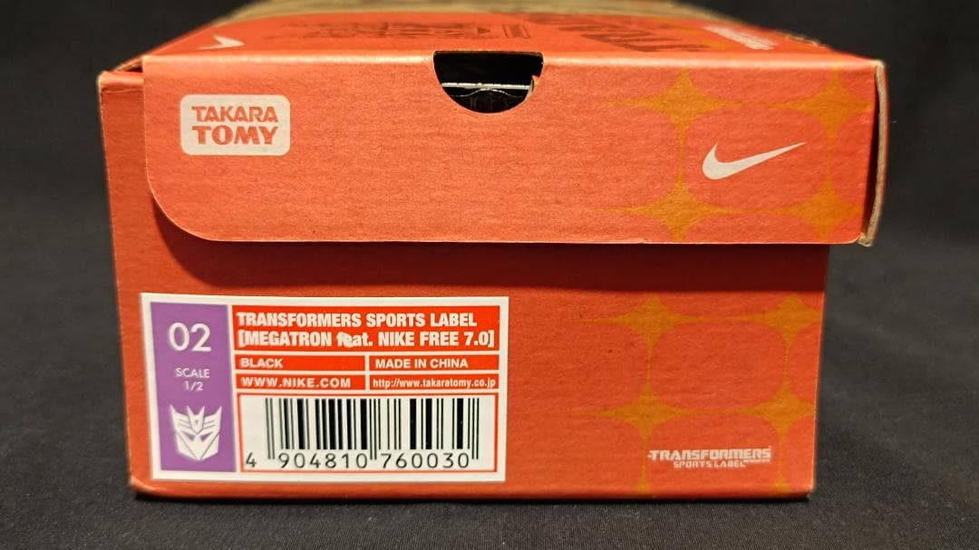 Nikeトランスフォーマー メガトロン 2007 sports label