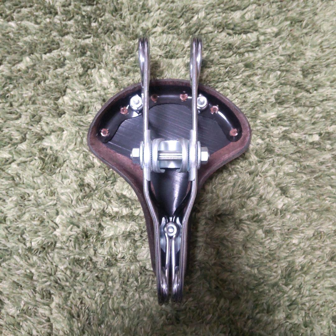 新品未使用・PALACE★デッドストック品★ビンテージ レザーサドル★昭和