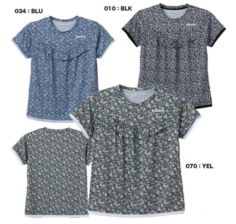 アドミラル フラワープリントギャザーTEE ATLA618 2026年春夏モデル