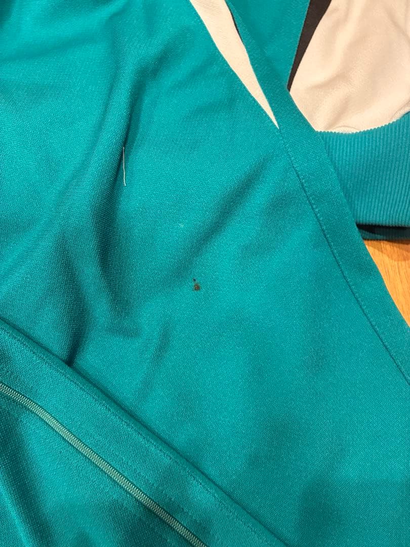 稀少！　人気　レトロ　ミズノ　スーパースター　ジャージ 上下セット　M 緑