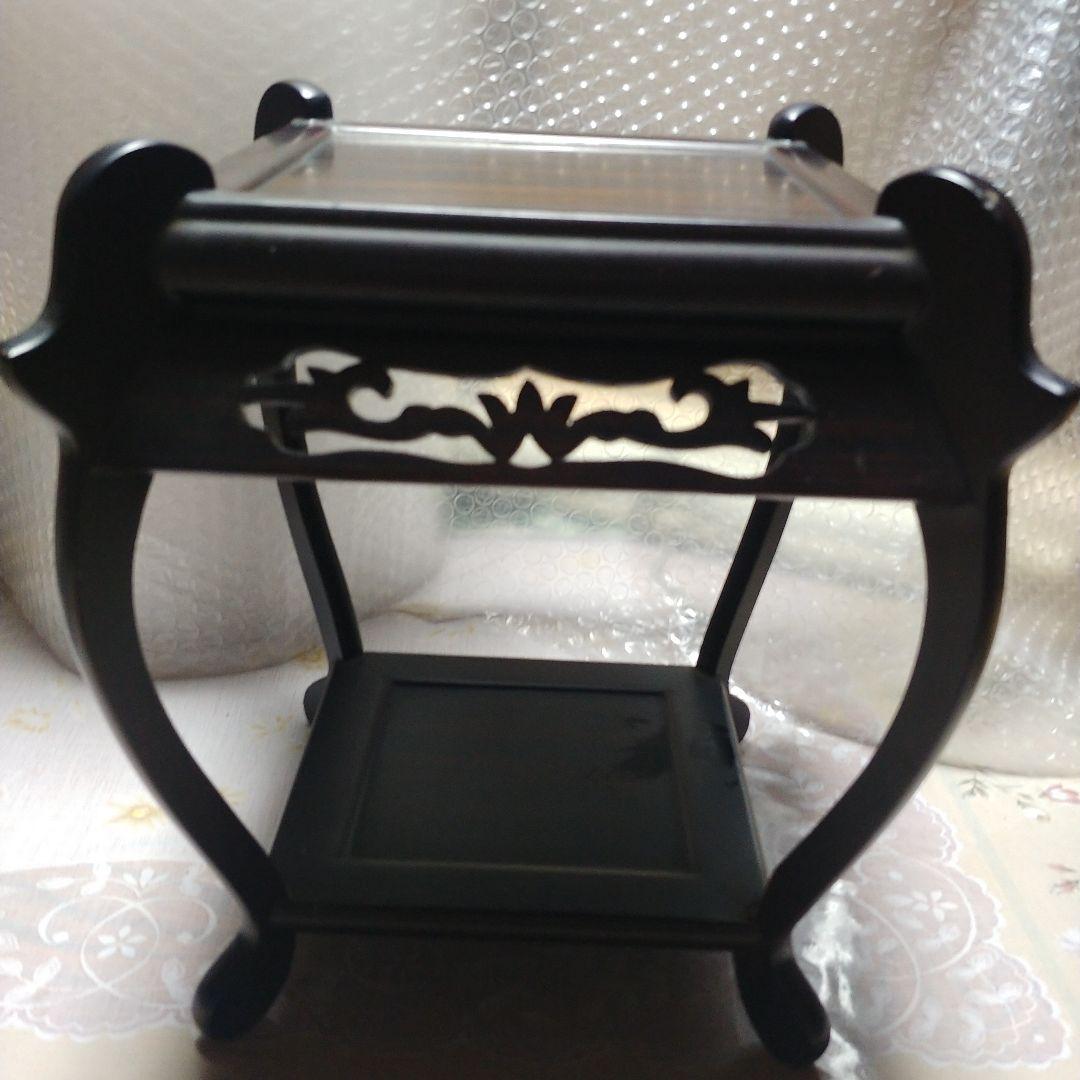 香炉台　香台　茶道具　紫檀　古美術　骨董品