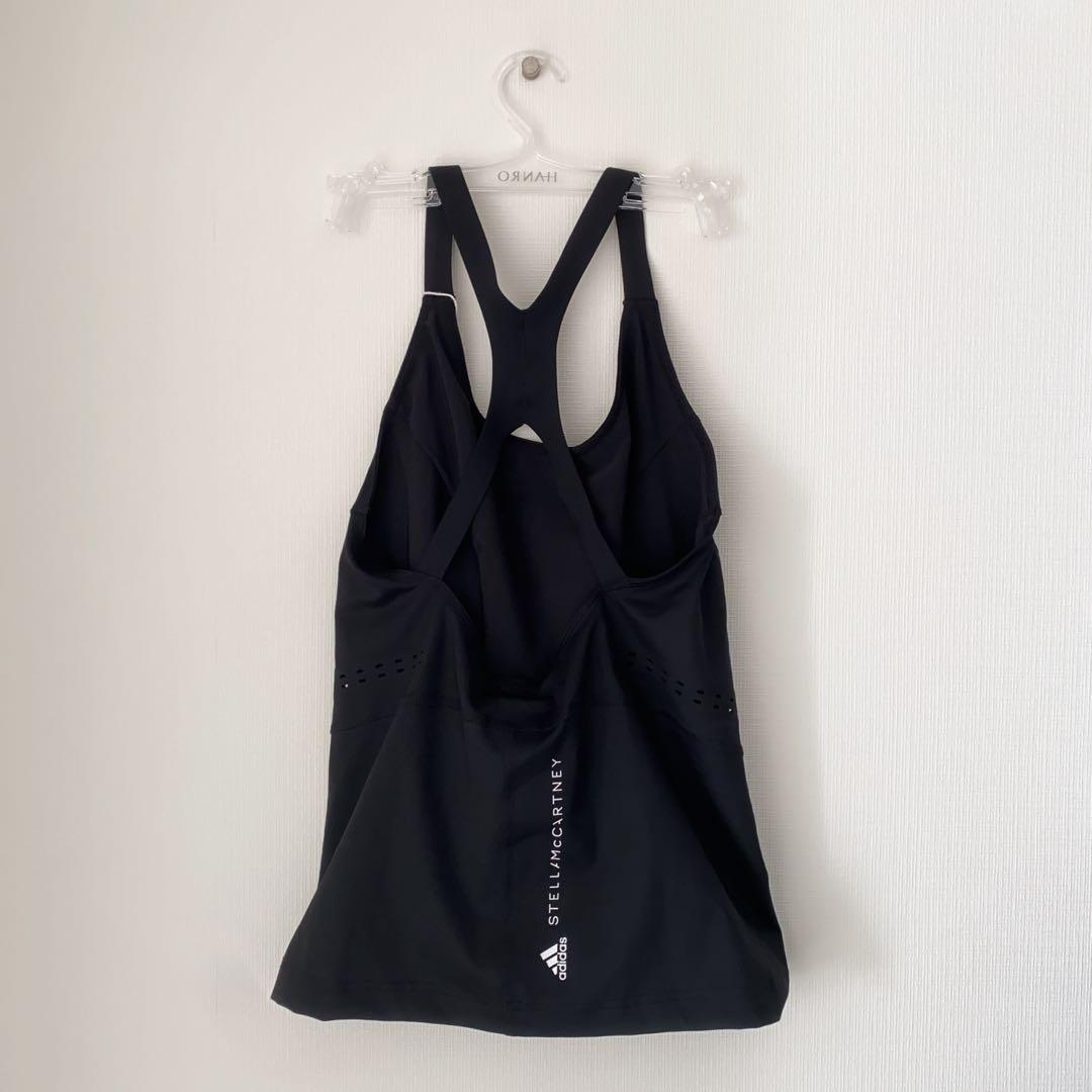 訳あり【新品】adidas ステラマッカートニー タンクトップ ブラック S