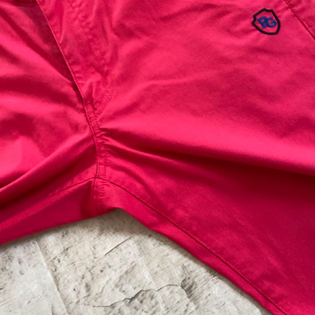 PEARLY GATESピンクストレッチパンツ メンズサイズ4（M）