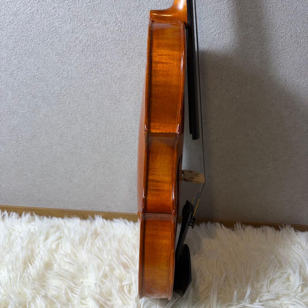 【極美品】K. SHIMORA NO.80 4/4 バイオリン ドイツ製 新品弓