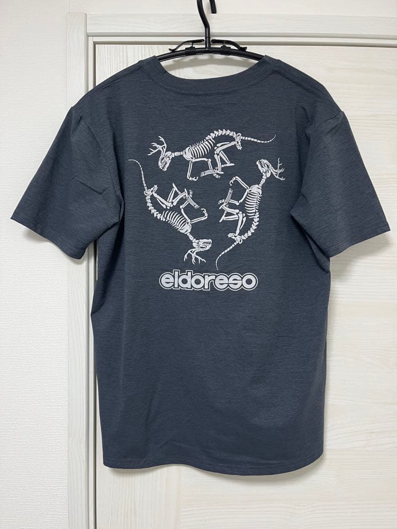 ELDORESO Bone Dinosaur Tee グレー L