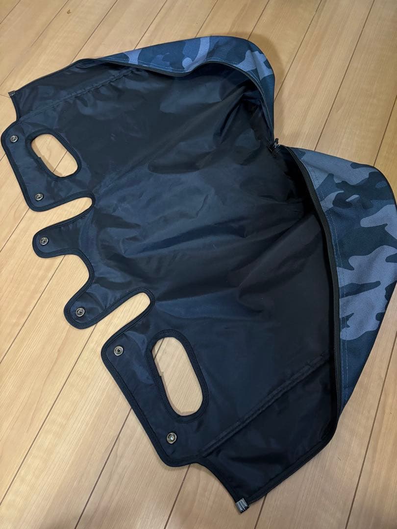 BEAMS GOLF ビームスゴルフ ブルーグレーカモ キャディバック 美品