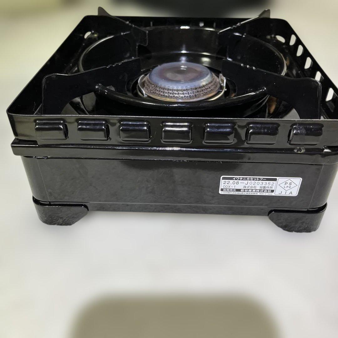え*)様 Iwatani CB-ODX-1 BLACK タフまる カセットコンロ