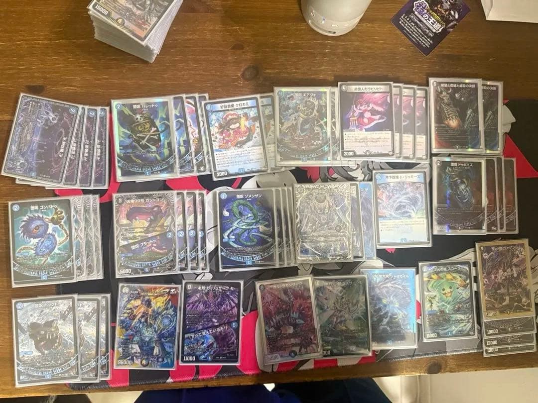 デュエルマスターズカード多数セット ８デッキ ＋残りパーツ　引退品