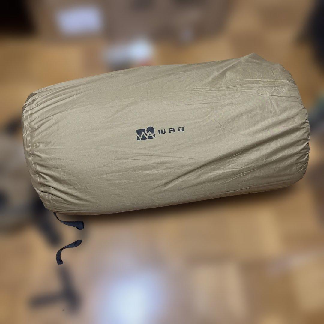 WAQ RELAXING CAMP MAT ダブルサイズ　タンカラー