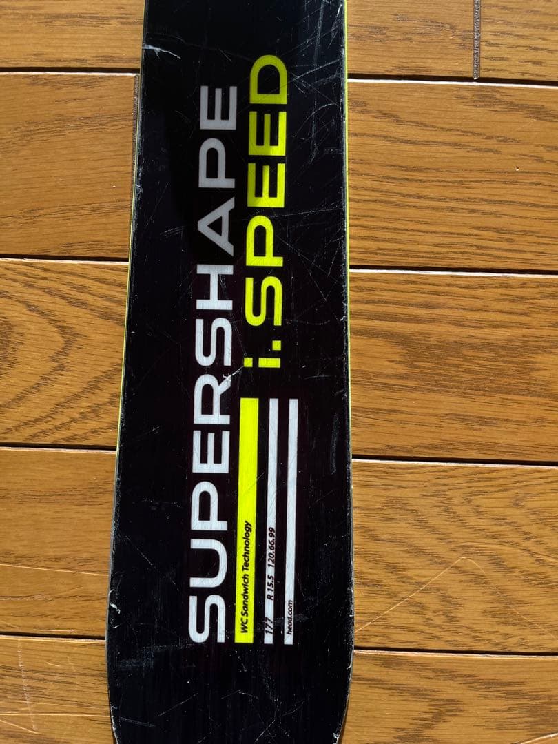 【ジャンク品】スキー板　HEAD ヘッド スーパーシェイプiスピード