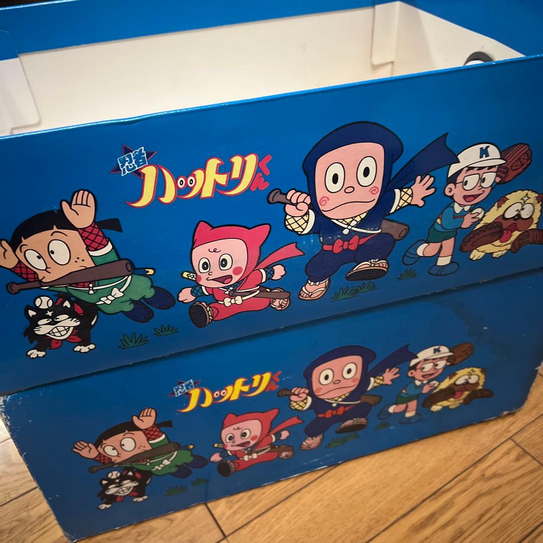 忍者ハットリくん収納箱　藤子不二雄　　昭和レトロ　当時物