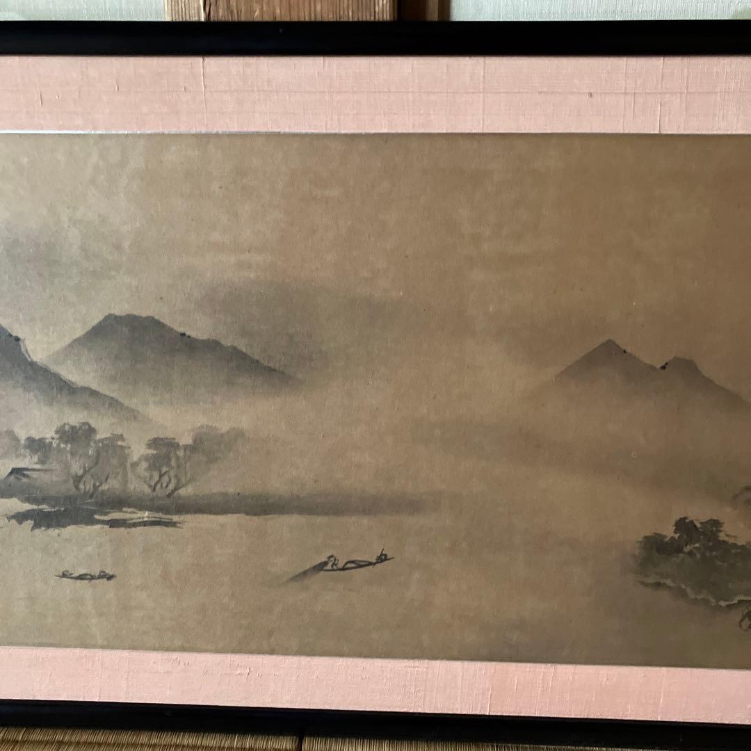 日本画　水墨画