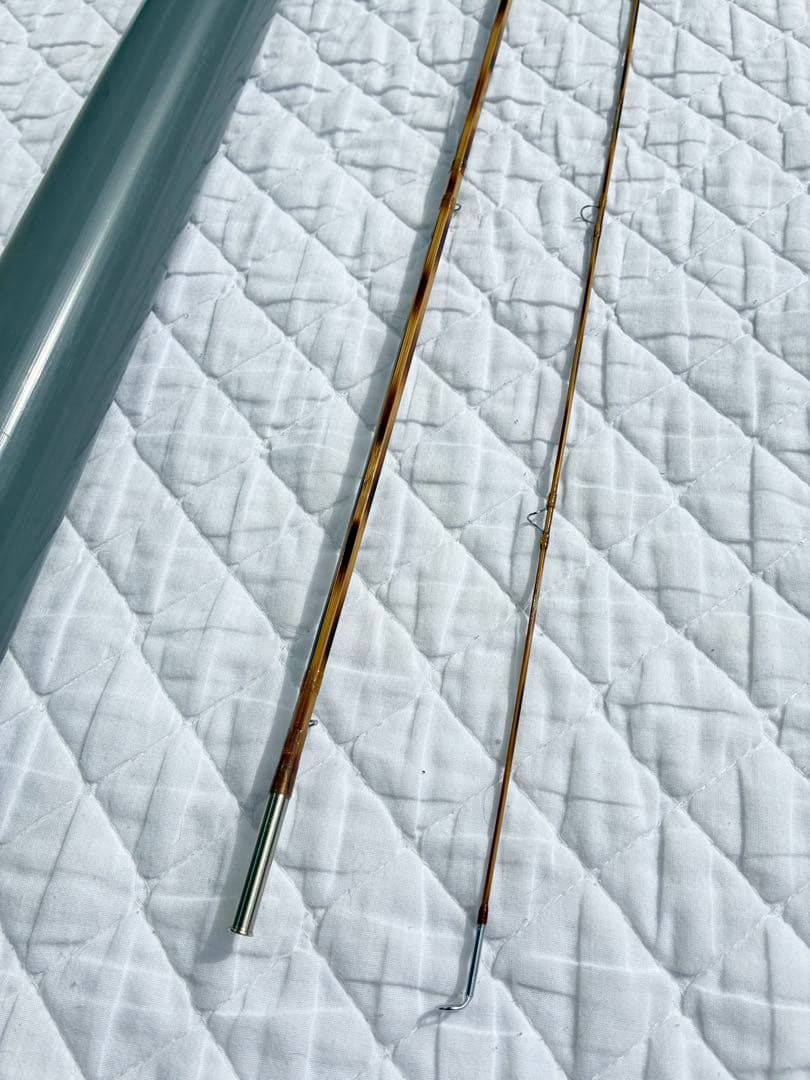 新作トンキン.バンブーロッド、7'0\".#4.ミデアムアクション千鳥柄