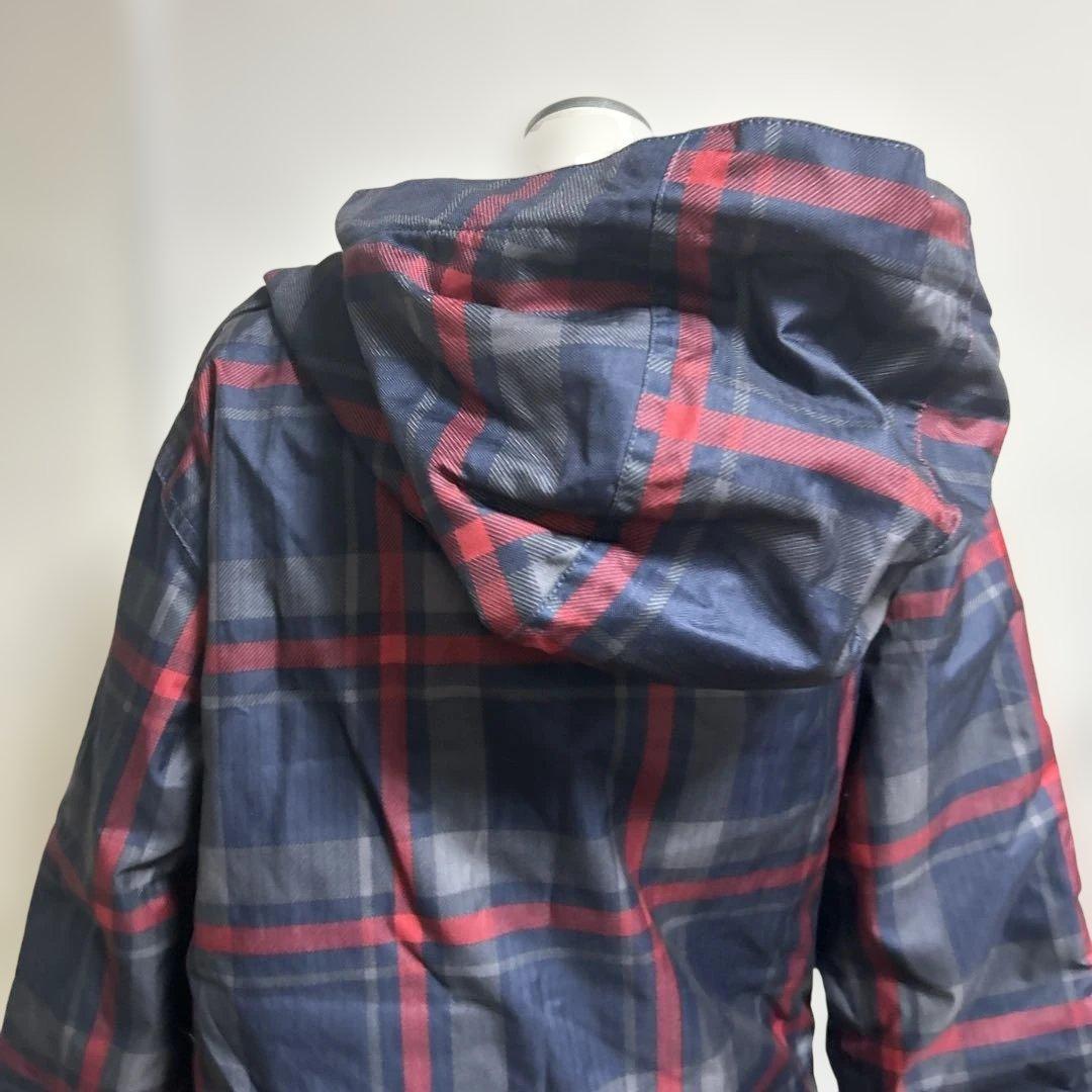 三　新品　未使用　スキーウェア　SIROP　シロップ　Sサイズ　チェックネイビー