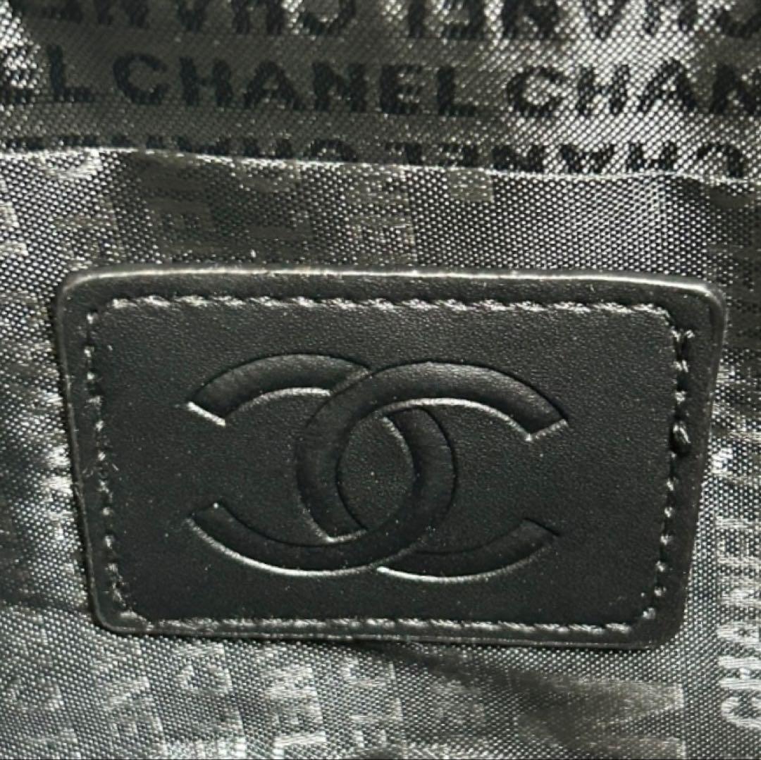 希少 CHANEL シャネル ノベルティ デニム ツイード 刺繍 2yayバッグ