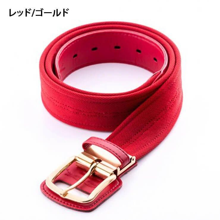 特別価格　箱なし　野球専用ベルト　コアエナジー 3　レッド/ゴールド　ベルト