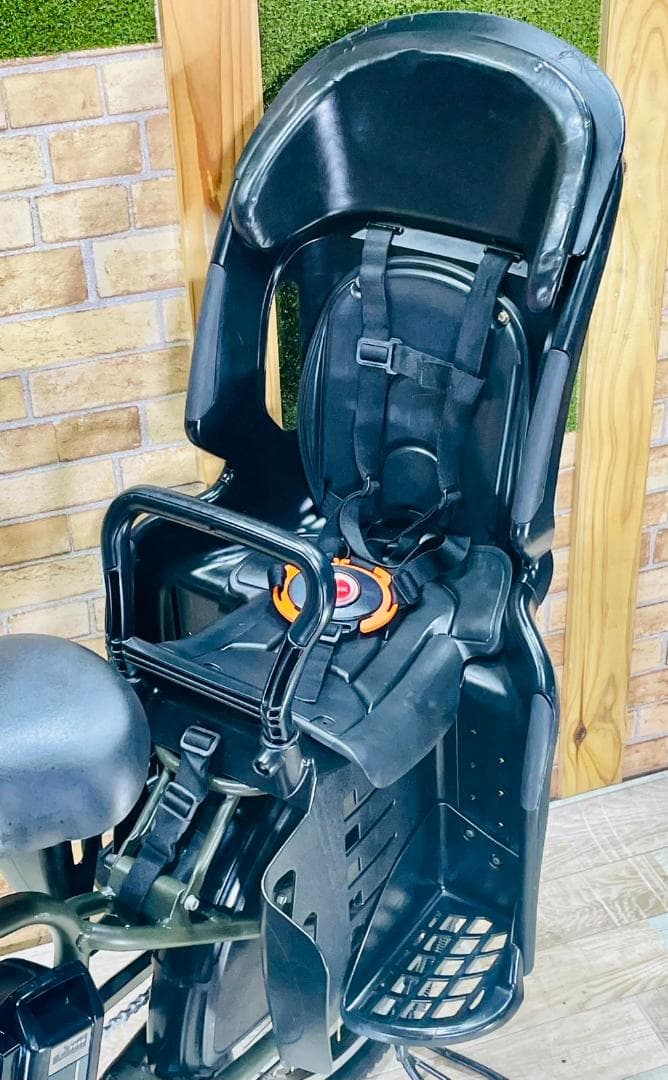 週末限定 ヤマハ グリーン系 大容量 子供乗せ電動アシスト自転車 ZH2785
