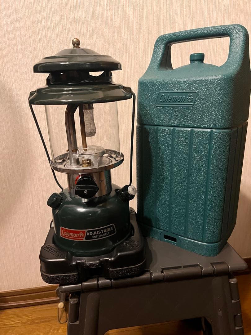 コールマン ガソリンランタン ADJUSTABLE ONE MANTLE 95年