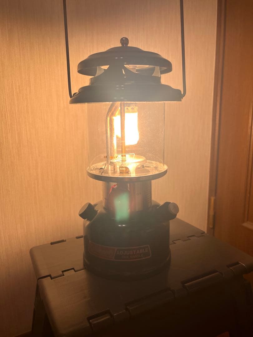 コールマン ガソリンランタン ADJUSTABLE ONE MANTLE 95年
