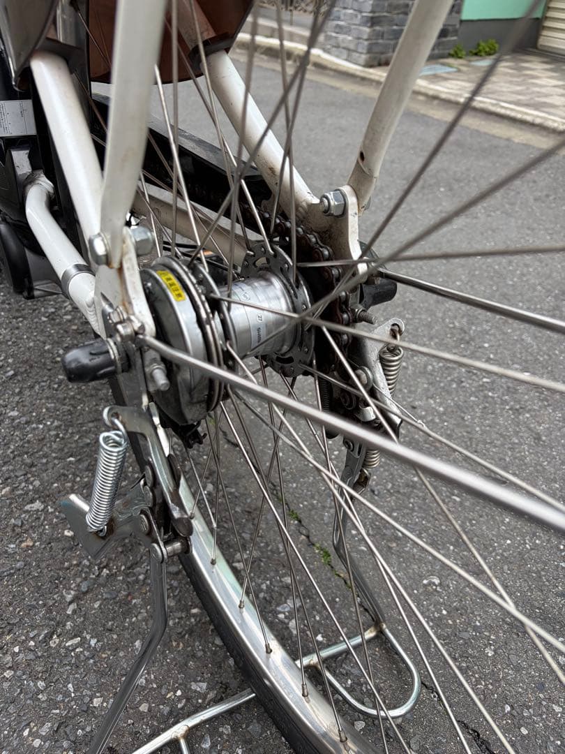 整備済 YAMAHA PAS With 2020 電動自転車 26インチ 鍵2本