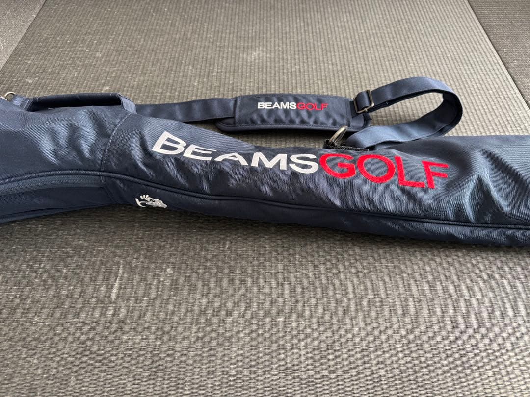 BEAMS GOLF ゴルフクラブ用バッグ ネイビー