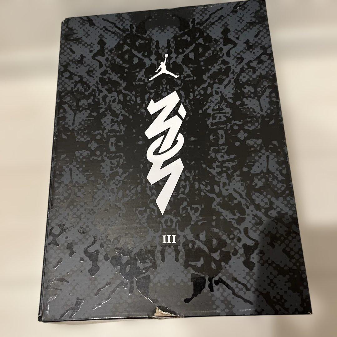 【未使用】JORDAN BRAND JORDAN ZION 3 PF BLACK