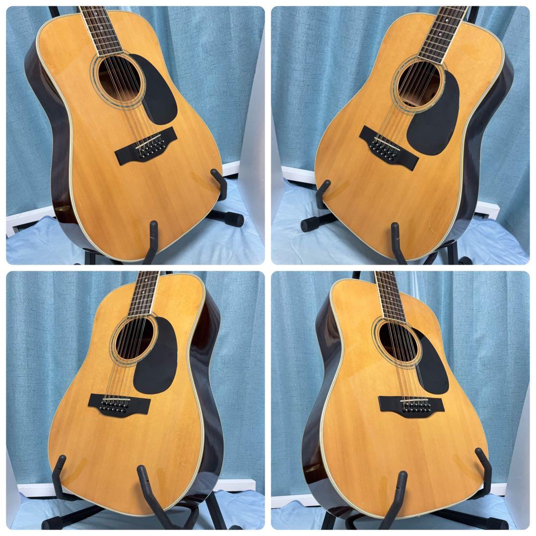 【国産☆牛骨☆エレアコ】MORRIS！B-40！12弦【弾き易く調整☆新品弦】