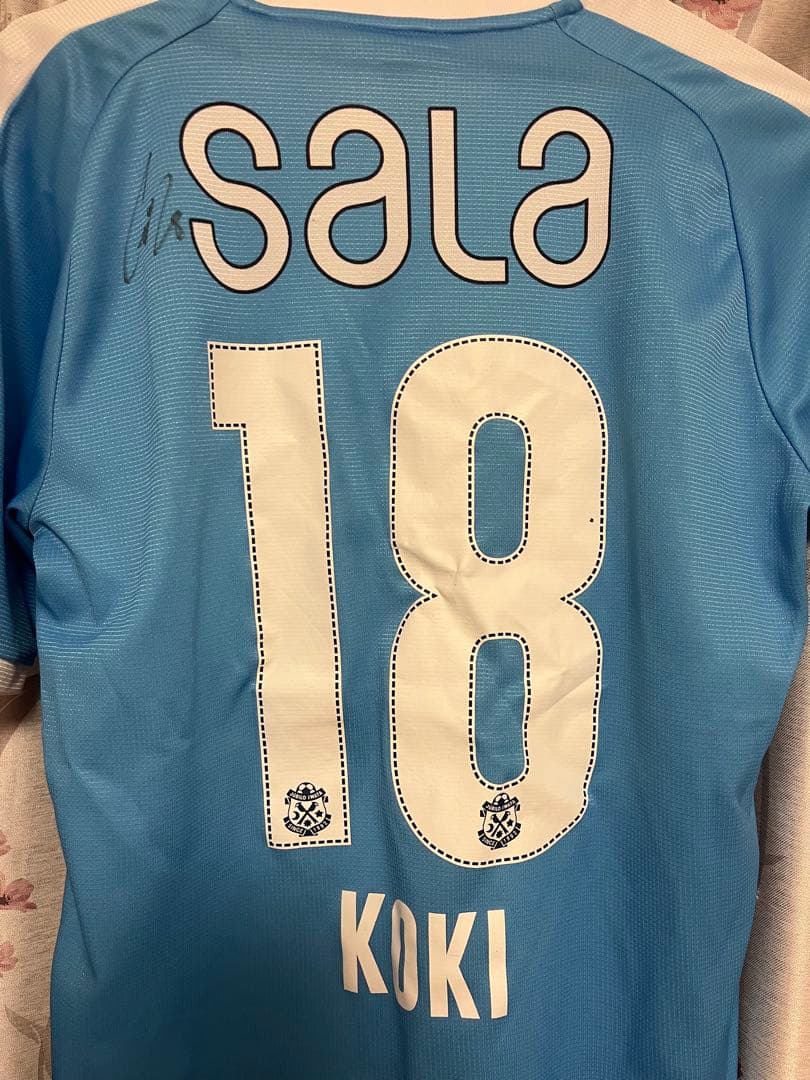 【サイン入り】ジュビロ磐田 18 小川航基 ユニフォーム