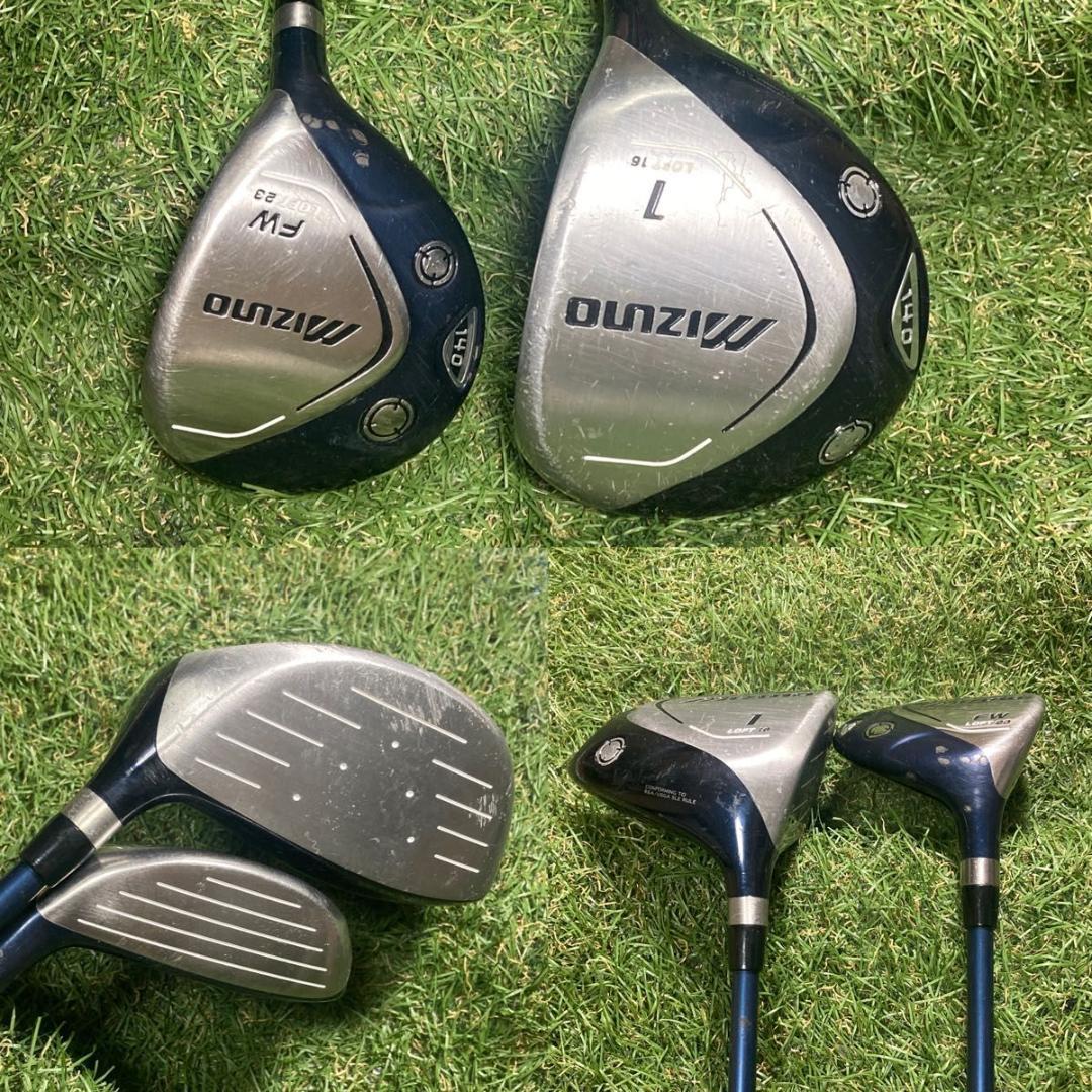 訳あり　ジュニア　MIZUNO クラブ10点セット　ミズノ　子供　ゴルフ