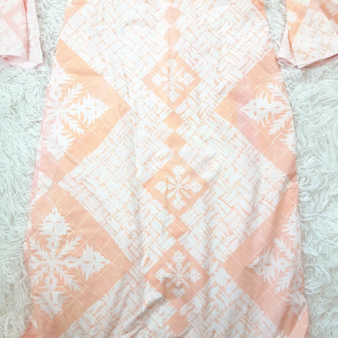 美品◎Mamo Howell マモハウエル フラダンス衣装 ムームー ハワイ製