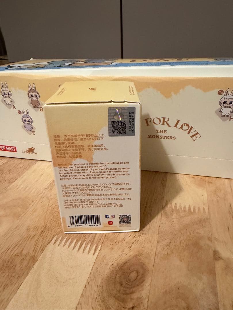 LUBUBU 新品 POP MART PIN FOR LOVE