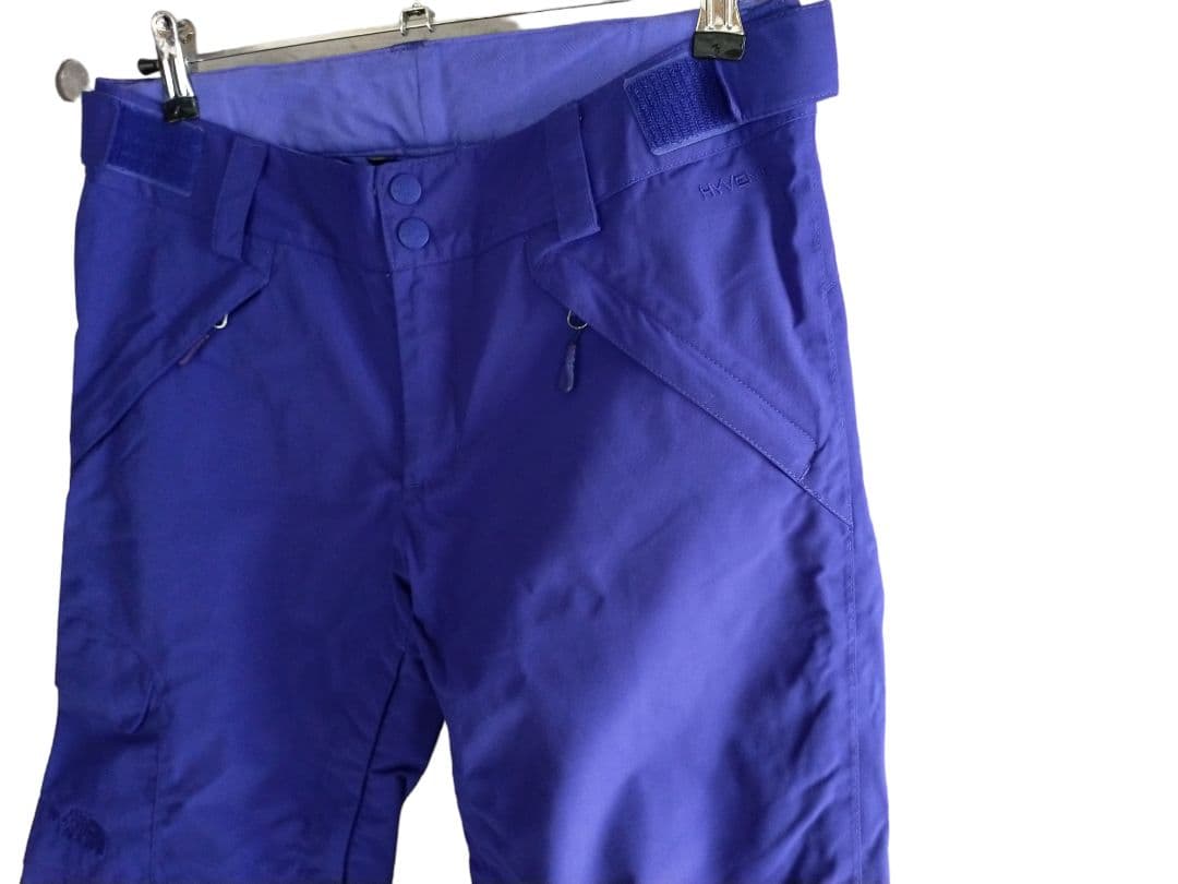 【 珍品高機能】US ノースフェイス HYVENT スノーボード パンツ 青紫