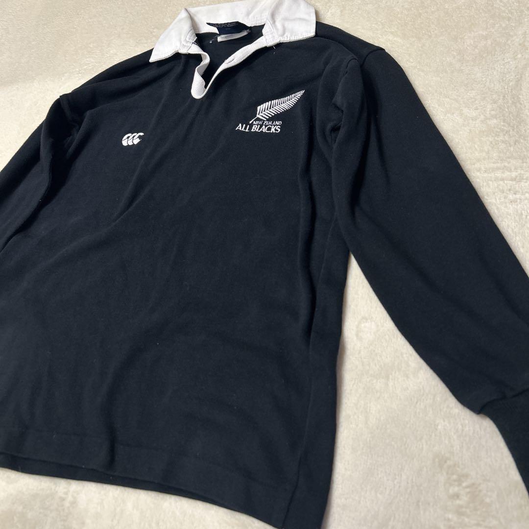 90sオールブラックスALL BLACKS ラグビージャージ　カンタベリー