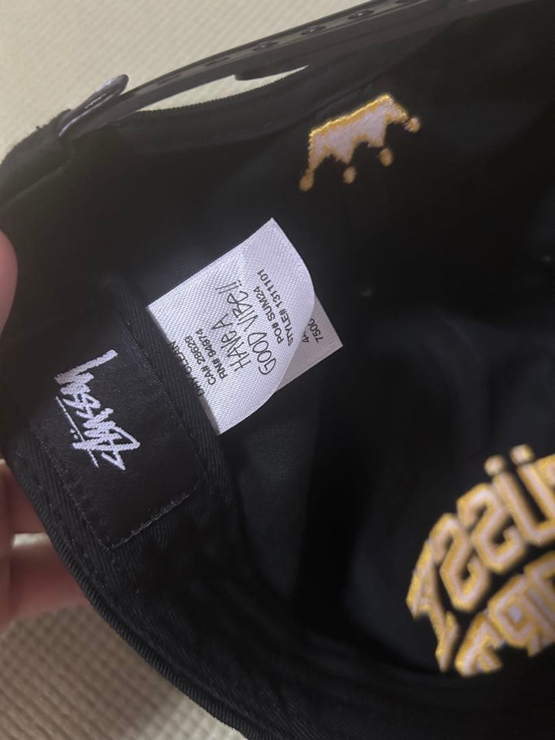STÜSSY SPORT キャップ 黒
