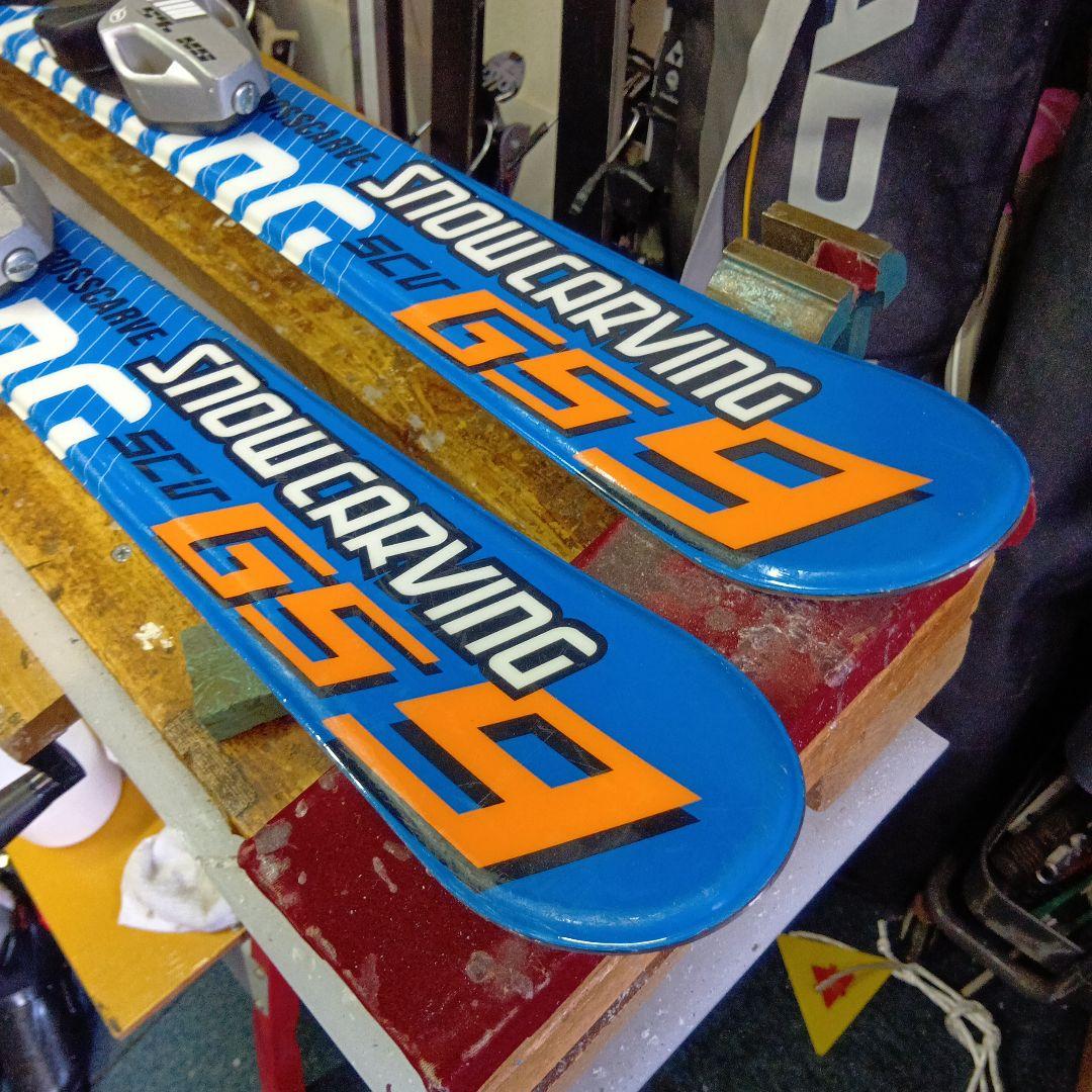 メンテナス済…すぐ使えます 100cm 靴21cm ポール付