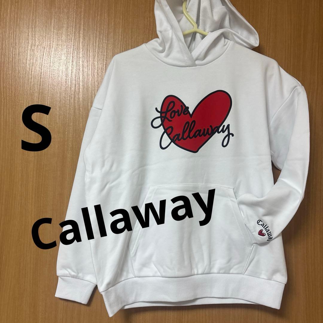 新品 ラブキャロウェイゴルフパーカー Callaway フーディー　レディースS