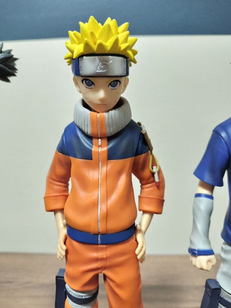 NARUTO 中人試験編　一番くじ　ナルト　サスケ　シカマル フィギュア