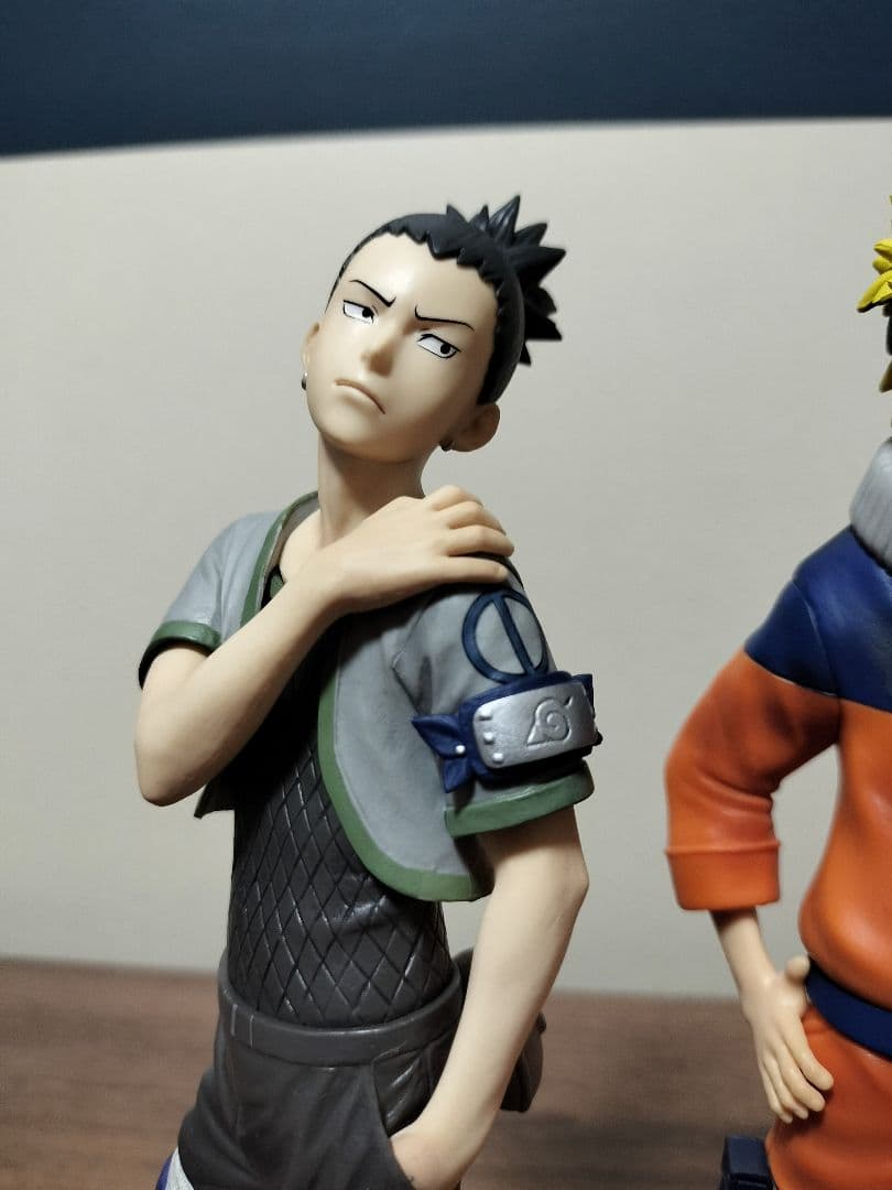 NARUTO 中人試験編　一番くじ　ナルト　サスケ　シカマル フィギュア