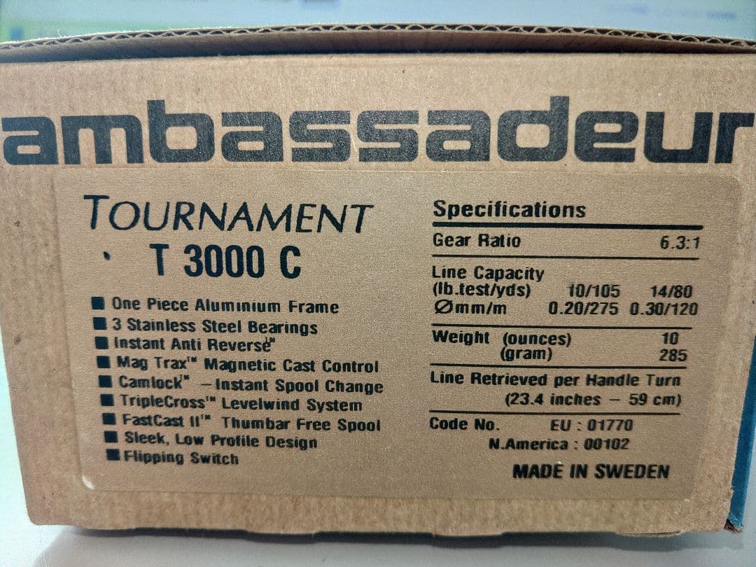 オ―ルド美品　アンバサダーT3000C