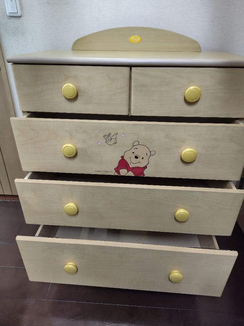 カトージ　プーさん　チェスト【廃盤品】