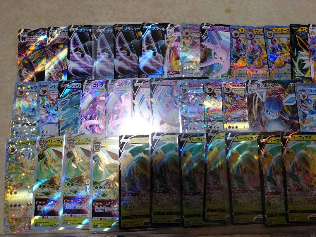 ポケモンカード ブラッキー　エーフィ　DP　キラ　V　R　レジェンド　プロモ