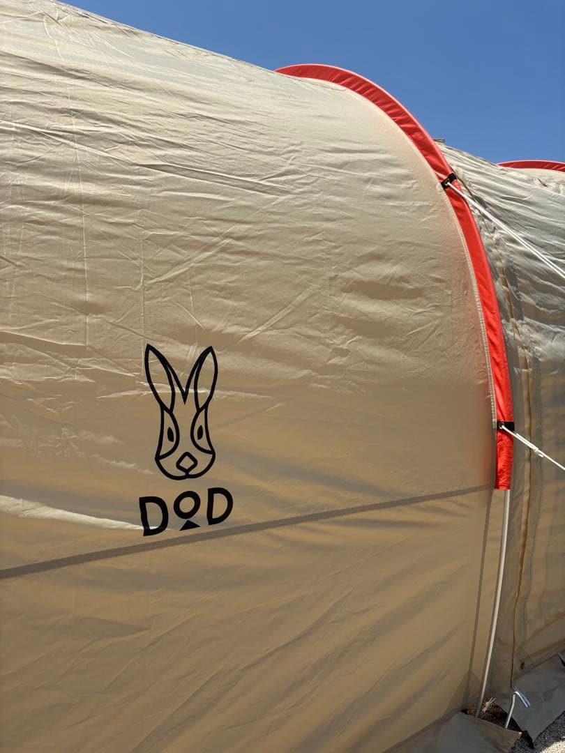 DOD カマボコテントミニ　ポールセット！ソロデュオ母子キャンにオススメ◎