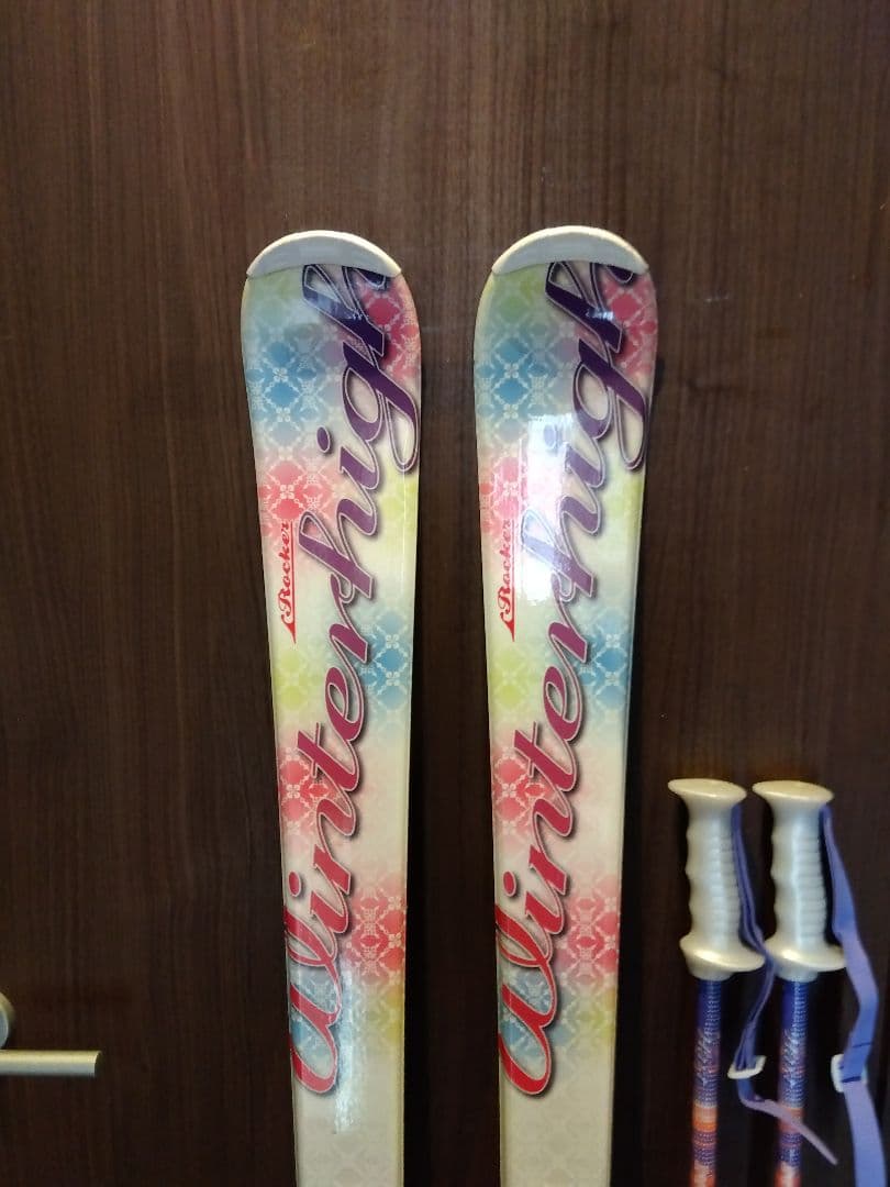 ♥あかねこさん♥KAZAMA レディース用 スキーセット メンテ・WAX済み✔
