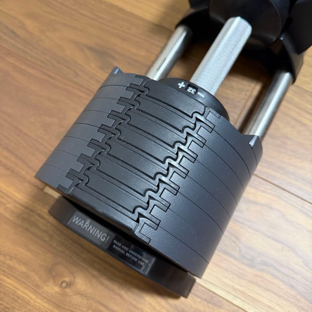 フレックスベル 可変式ダンベル 2kg刻み 32kg 2個セット②