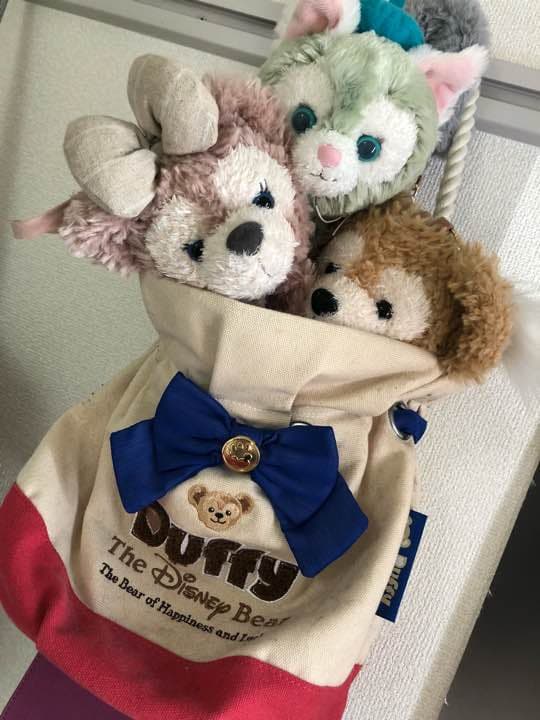 ダッフィ シェリーメイ♡ぬいぐるみポーチセット