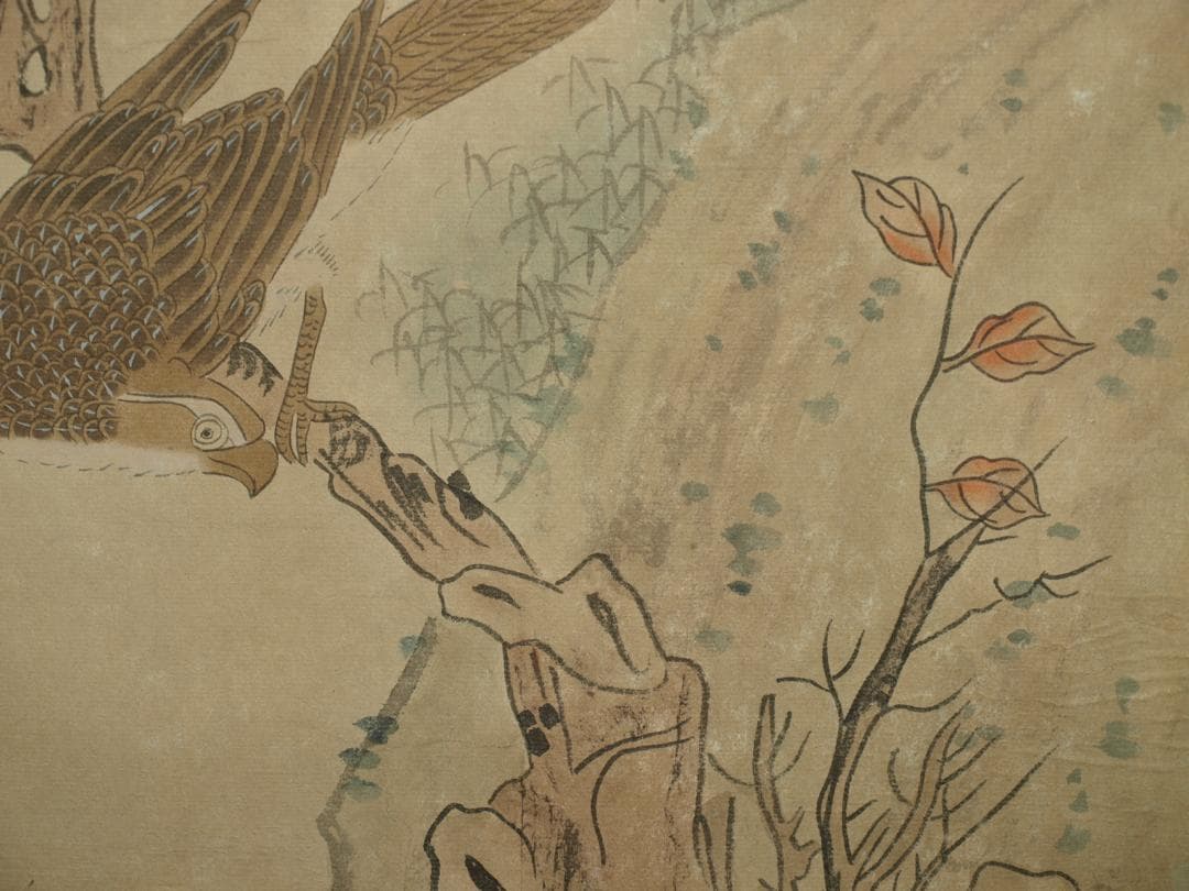 中国北宋時代の 人物図　肉筆絵　激安骨董品 BD345A12-1