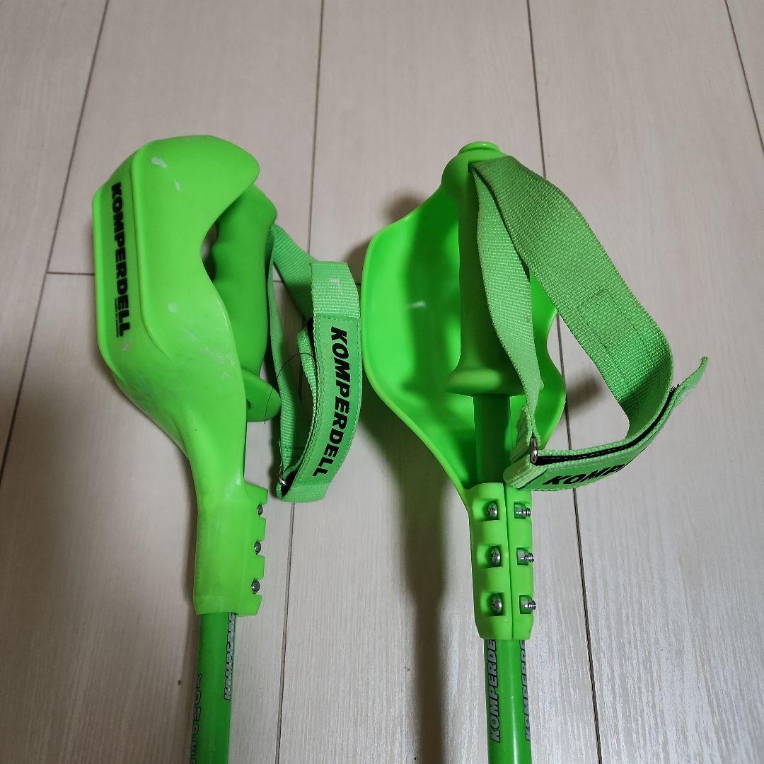 Komperdell Carbon スキー ストック グリーン 125cm